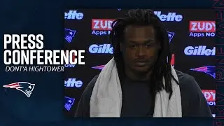 Dont'a Hightower Talks Christian Barmore; Tennessee Titans | Press Conference