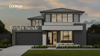 Wright design | Contemporary facade meets old world charm