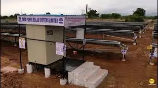 700kwp solar power grid connect ground mount project