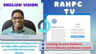 How to create an account and Apply for License Renewal