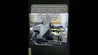 Tired of slow textile production and costly traditional printing?#TextileSolutions #DigitalPrinting