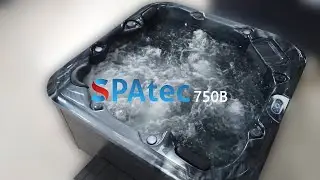 Джакузи Spatec 750B, цвет &laquo;теневой черный&raquo;