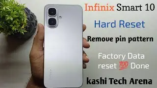 Infinix Smart 10 Hard Reset Unlock pattern pin Password unlock 🔓 Without PC 💯 Done 