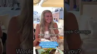 Dad Embarrasses Sister at Dinner