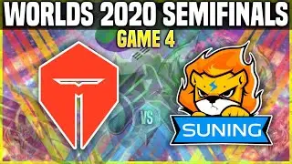 TES vs SN Game 4 Worlds 2020 SEMIFINALS - TOP ESPORTS vs SUNING Game 4 Worlds 2020 SEMIFINALS