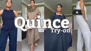 QUINCE SUMMER TRY ON - WORTH THE HYPE? (Fashion Over 40)