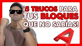 😲 5 COMANDOS para USAR MEJOR los BLOQUES en AutoCAD
