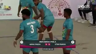 Beach kabaddi  game  khelo  India  beach game