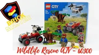 LEGO City | Wildlife Rescue ATV - 60300 | LEGO Set Build for Kids!