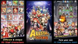 Allstar Random Defense (Global) Gameplay Android