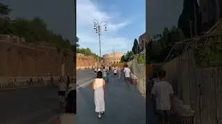 Италия 🇮🇹 Рим. Приближаемся к Колизею.