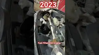 Fuel Filter Toyota Hilux 2023 Engine 2GD - FTV #Fuel Filter# 2GD Engine Fuel Filter