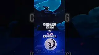 Dreamworks Vs Disney Chernabog Vs Dreamworks villains #shorts #youtubeshorts #disney #dreamworks