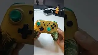 UNBOXING IINE PRO CONTROLLER ZELDA TEARS OF THE KINGDOM #unboxing #gaming #asmr #fyp  #indriighunter