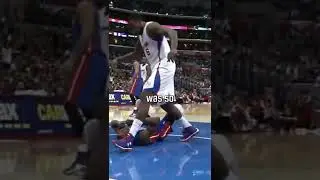 The most disrespectful dunk in NBA history! #shorts