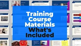 Training Course Materials for Corporate Trainers
