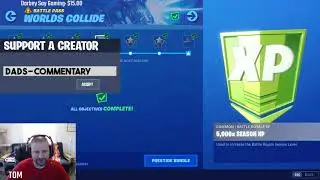 FORTNITE PRESTIGE WORLDS COLLIDE MISSION SEASON X