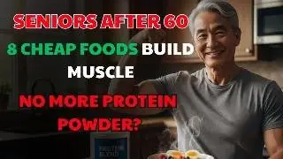 SENIORS : 8 Cheap Foods Build Muscle Better Than Protein Powder After 60