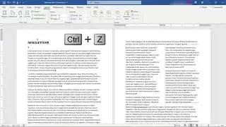How to Create and Work with Columns in a Microsoft Word Document