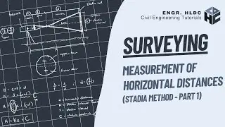 Elementary Surveying | Measurement of Horizontal Distances | Stadia Method (Part 1)