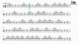 🎶 Triplet Rhythm Reading | Lectura Rítmica de Tresillos (TAKIDA) No.1 🥁