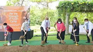 For the Strength of Youth Camp Groundbreaking