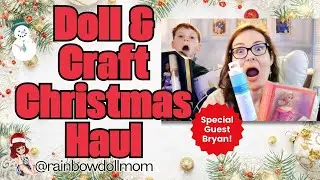 Doll & Craft Christmas Haul | Cricut Mystery Box | Barbie and Jasmine Doll | Integrity Toys
