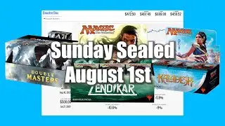 MTG Market Movers Sealed Sunday - August 1st - Booster Box Price Update! Kaladesh, Double Master Up!