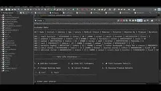 Insurance Management System in Java | Console-Based Project using JDBC & MySQL | Java CRUD Project