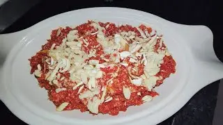 क्या आपने बनाया?गाजर का हलवा 🤗😍