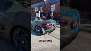 Young Dolph Museum showcases his Corvette C8 #youngdolph #c8 #ripyoungdolph #dolphland #corvette