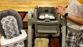 Assembly and Setup of Ingenuity SmartServe 4-in-1 High Chair with Swing Out Tray