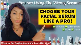 Transform Your Skin: A Step-by-Step Guide to Choosing the Right Facial Serum | A Beginner's Guide✅