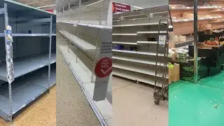 Empty Shelves In UK Supermarkets 😳