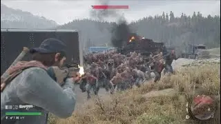 Days Gone - Junkyard Freaker Horde Fight