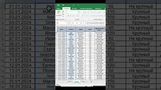 Как за одну минуту разобраться в учете клиентов. #excel  #countifs  и #countif
