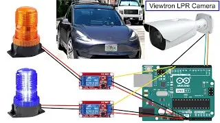 LPR Camera: Access Control System Integration Demo with Arduino via Wiegand