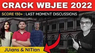 CRACK WBJEE 2022 🔥 | ONE TO ONE Mentorship Session | Jadavpur University