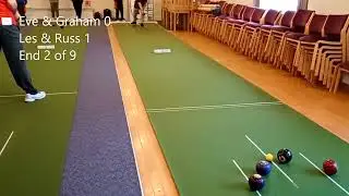 Short Mat Bowls Pairs competition 1
