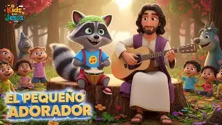 Un mapache Adorador - Canci&oacute;n Cristiana Infantil Alegre y Divertida