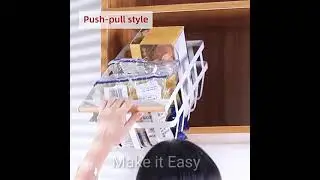 Space saving Kitchen organizer #gadgets #kitchenirganizer #unique #makeiteasy