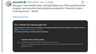 Help Support @StormXF3 Against Destructive YouTube AI Generated Support!
