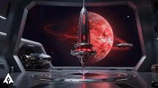 Orbital Beacon Array Station | Sci-Fi Ambient Music for Focus (1 Hour)