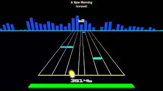 Unity Rhythm Game Project Test - A New Morning (visual update, game download)