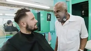 This Cuban Barber Is INTENSE!!