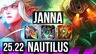 JANNA & Nilah vs NAUTILUS & Kai'Sa (SUP) | NA Master | 25.22