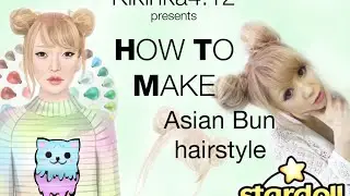 Stardoll - HTM - Episode 07 - Asian bun hairstyle