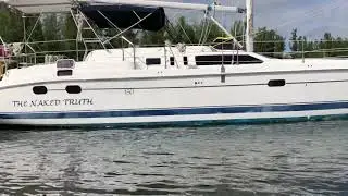 Took off the orange oil leak mustache and stain at the waterline