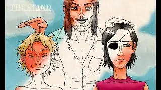 How to draw Larry Underwood, Nick Andros and Joe | The Stand | Stephen King | Colors! 3D