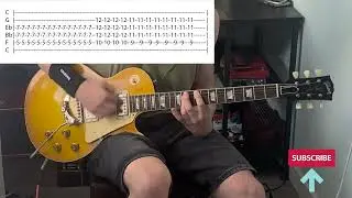 Queens Of The Stone Age - First It Giveth (guitar cover+TAB)